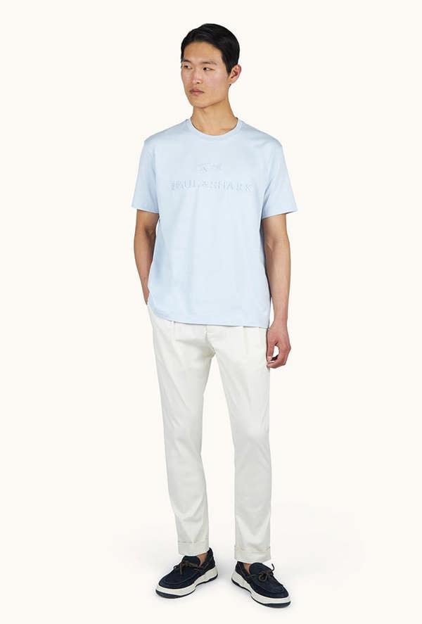 Paul & Shark Lightweight Cotton Jersey Printed T-Shirt