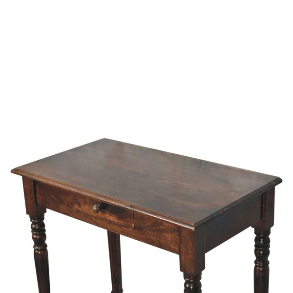 Artisan Furniture Solid Wood California Walnut Writing Desk