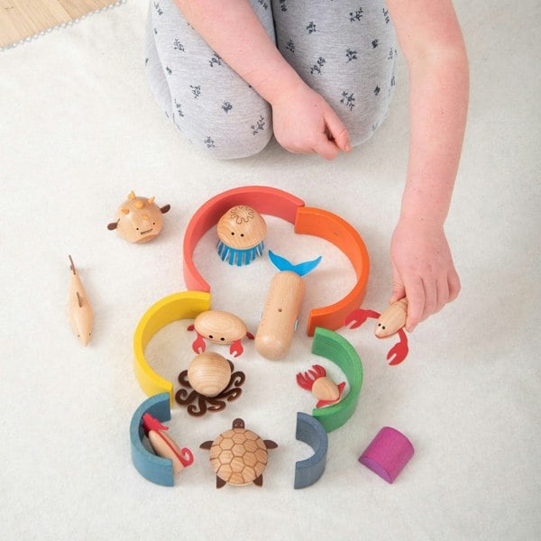 tickit Wooden Sea Creatures