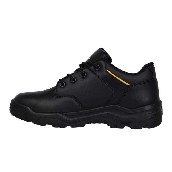 Dunlop Mens Kansas Leather Safety Shoes - Black - 