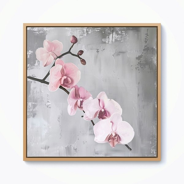 Warren Reed Blossom On A Branch Framed Canvas