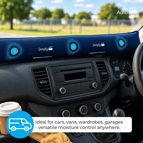 Simply 2kg Dehumidifier Reusable Moisture Absorber for Caravan Motorhome Campervan