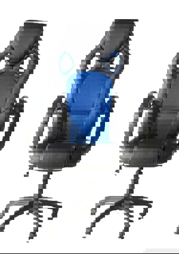 Dorel Home Daytona office chair with wheels in blue / black