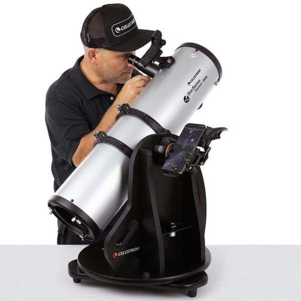 Celestron StarSense Explorer 150mm Smartphone App-Enabled Tabletop Dobsonian Telescope