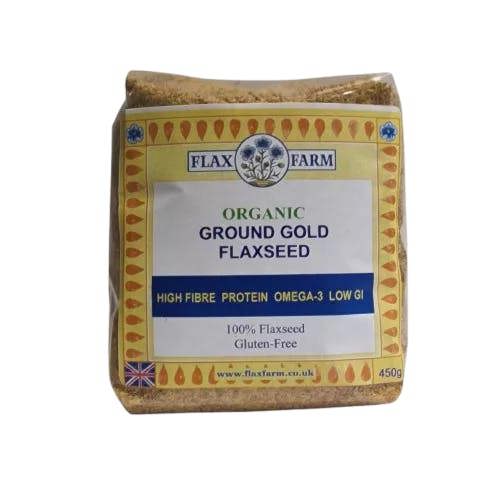 ORGANIC Ground Golden Flaxseed - 450g