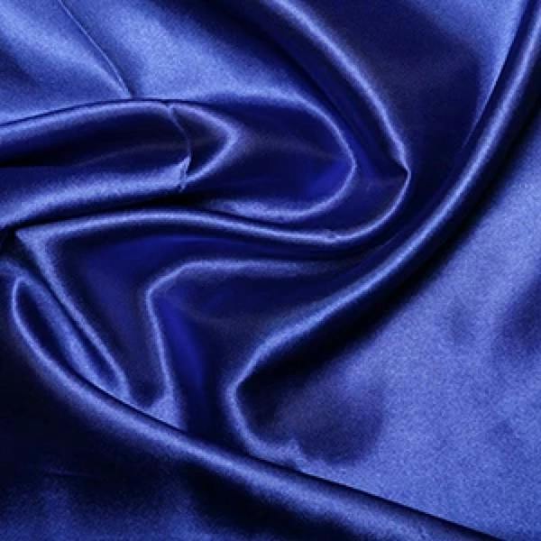 Minerva Core Range Premium Soft Liquid Satin Dressmaking Fabric per metre, 150cm / 59" Wide - Royal Blue