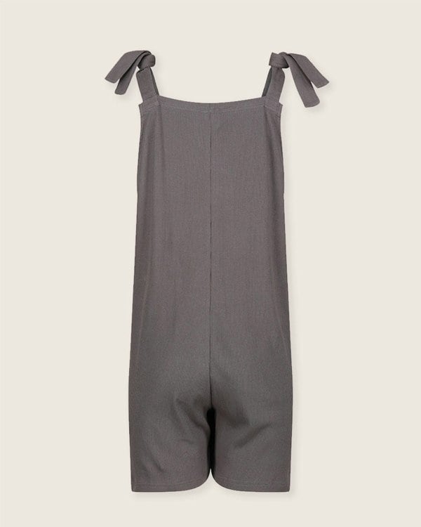 Betsy Midnight Grey Playsuit- image 5