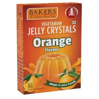 BAKERS JELLY CRYSTALS ORANGE 90g