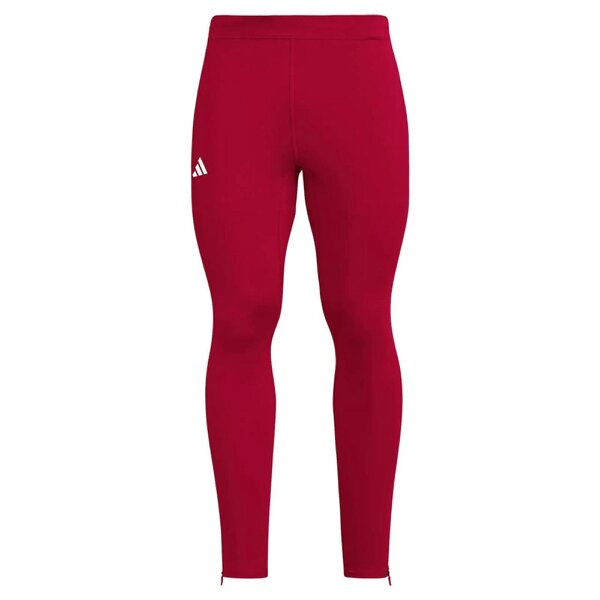 Adidas Mens Adizero Running Tights Leggings Bottoms Red IT1826