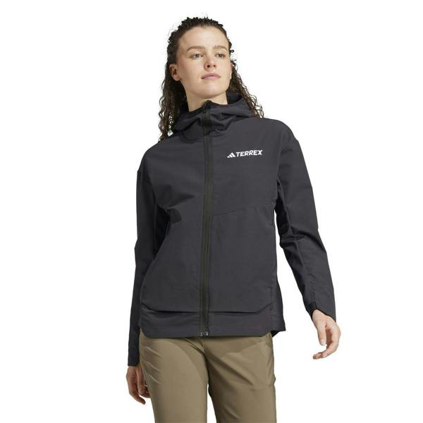 Adidas Womens/Ladies Terrex Multi Soft Shell Jacket - Black - 