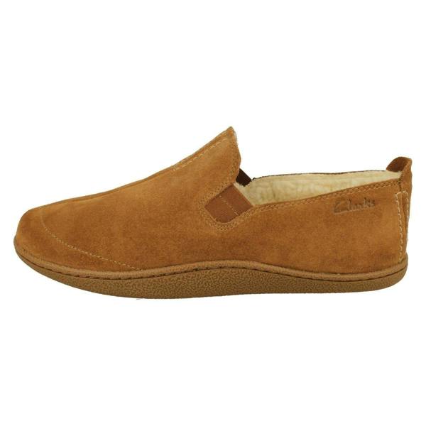 Clarks Mens Clarks Warm Lined Slippers Home Mocc