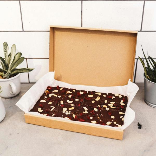 Sweet and Wild Salted Maca Millionaire Bar