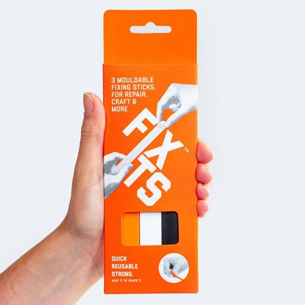 FixIts Pack of 3 Mouldable Fixing Sticks (Reusable Fixing Putty)