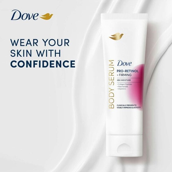Dove Pro Retinol Firming Body Serum 6 Pack, Collagen Peptides & Vitamin, 6x200ml