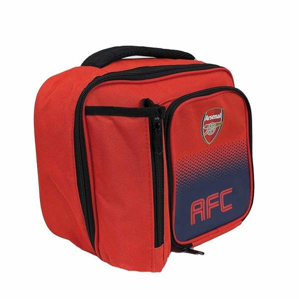 Arsenal FC Lunch Bag with Bottle Holder, Lunch Accessories, Sports, Gift