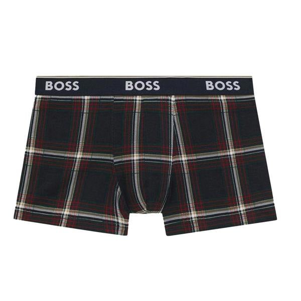 Boss Mens Bodywear Logo Boxer Shorts (Pack of 3) - Black/Black - 