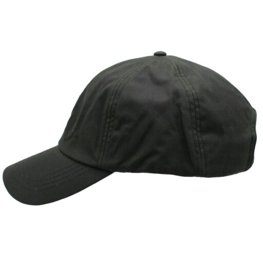 Heather Hats & Accessories Water Resistant Waxed Cotton Baseball Trucker Cap, Cotton Lining, Outdoor Wear, Olive