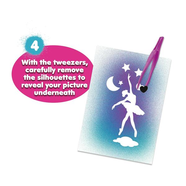 BLOPENS Silhouette Stencil Set – Airbrush Scene Creation Kit