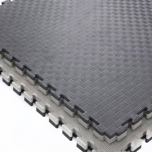 Nicoman 40mm Premium Reversible EVA Tatami Foam Mats - Black and Grey