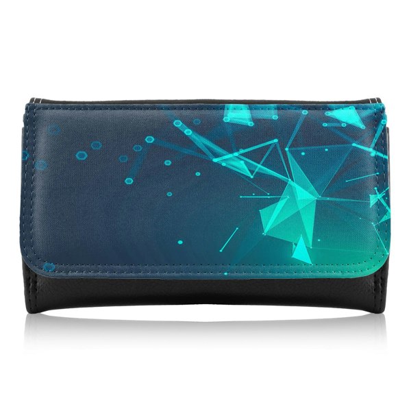 Benjamin Tate Design Polygonal Space Maxi Purse
