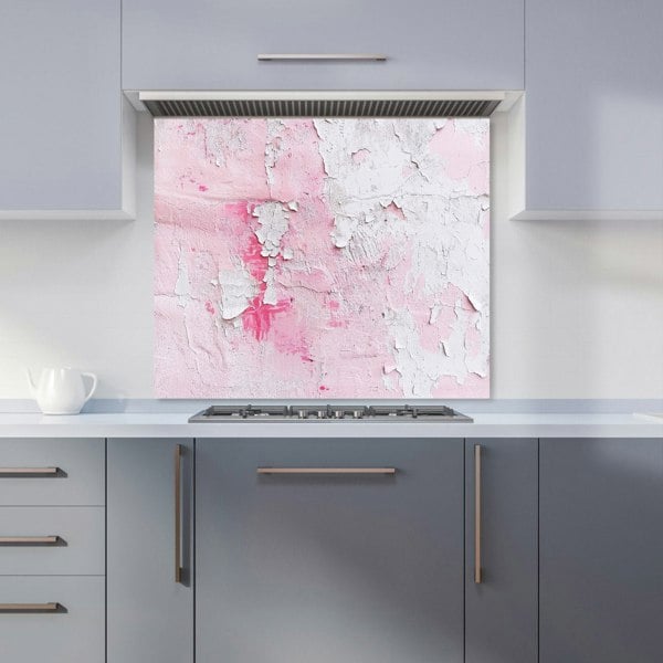 Warren Reed - Designer Light Pink Textured Effect Kitchen Splashback