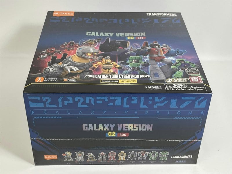 Blokees Transformers 9 Model Kits Galaxy Version 02 SOS Assortment 12cm - 71102