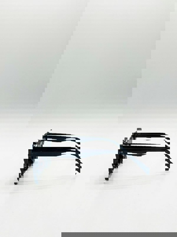 SVNX Oversized Cat-Eye Sunglasses in Black