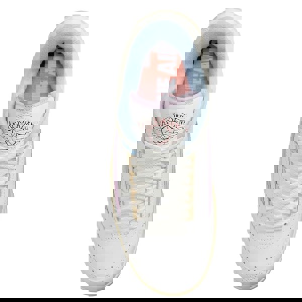 NIKE DX4401 146 Nike Air Jordan Retro Low WHITE/PINK/BLUE/ OFF WHITE TRAINER WOMEN UK 6