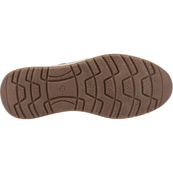 Hush Puppies Cole Men's Shoes in Khaki/Navy/Tan Leather Mix
