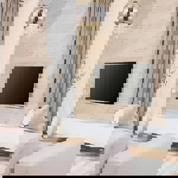 Milagro Starlight Pendant Lamp 3XE14 A Stunning Hand Made Lamp 39CM Glass Shade Housing Chrome Fitments And Gorgeous Crystals