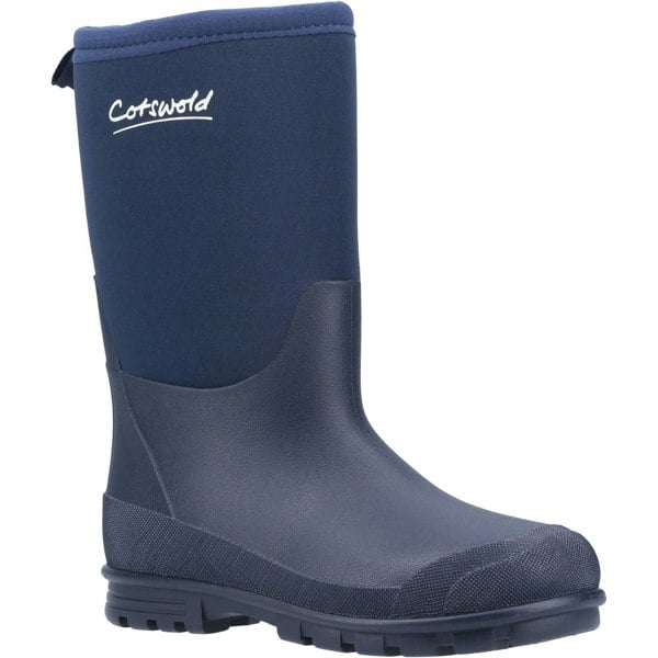 Cotswold Hilly Neoprene TPR+Neoprene Navy Wellington Boots
