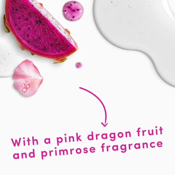 Dove Body + Mind Serum Body Wash Dragon Fruit Antioxidant & Vitamin E, 6x650ml