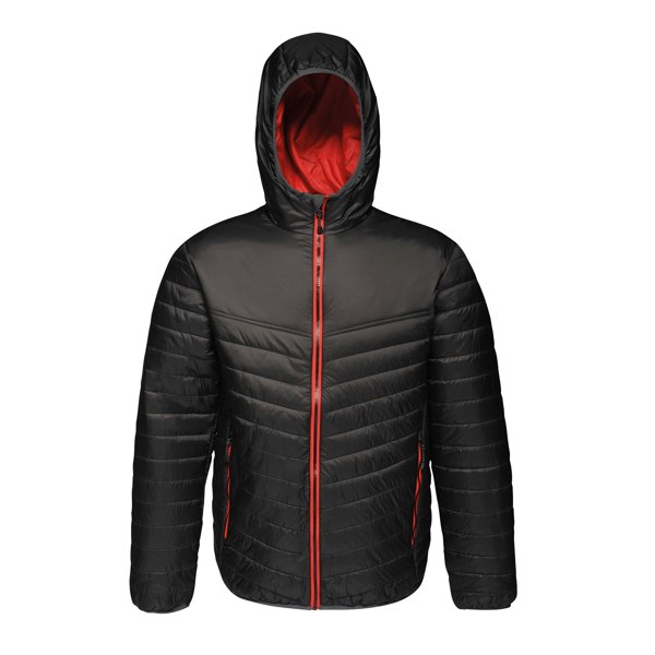 Regatta Men's Firedown Padded Jacket - Black/Red