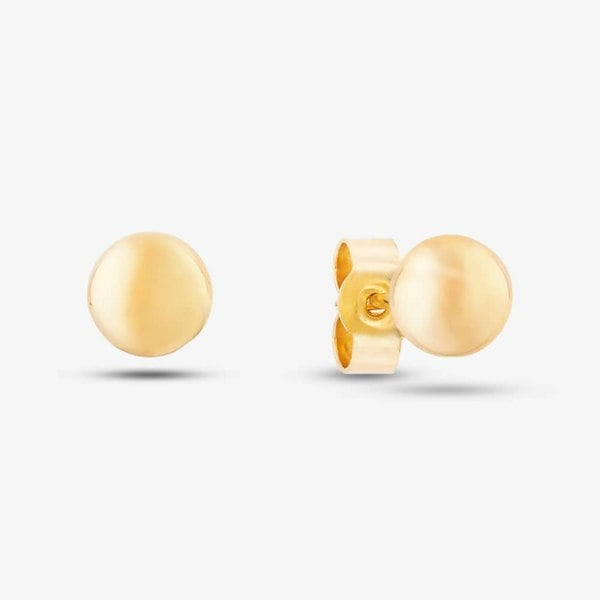 T. H. Baker 9ct Yellow Gold Ball Stud Earrings SE070