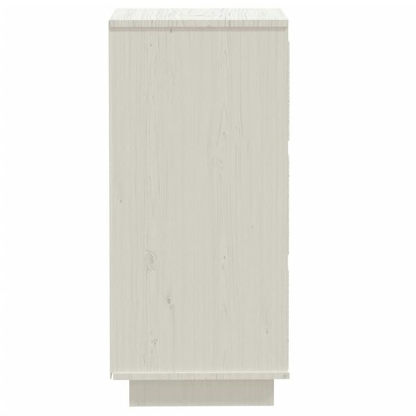 Berkfield Sideboards 2 pcs White 32x34x75 cm Solid Wood Pine