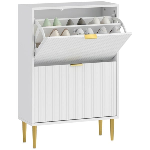 Flip-down Shoe Cabinet