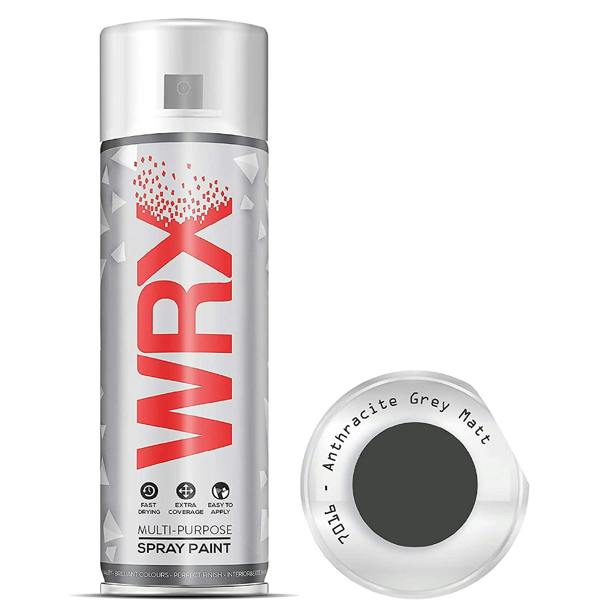 WRX Anthracite Grey Matt Spray Paint 400ml RAL 7016