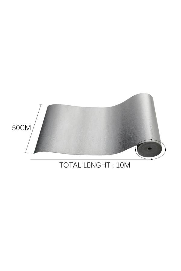 Living and Home Self-Adhesive 3D Textured Vinyl Wallpaper Roll