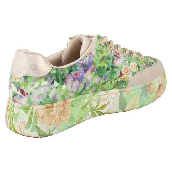 Rieker Ladies Rieker Floral Platform Trainers M7711