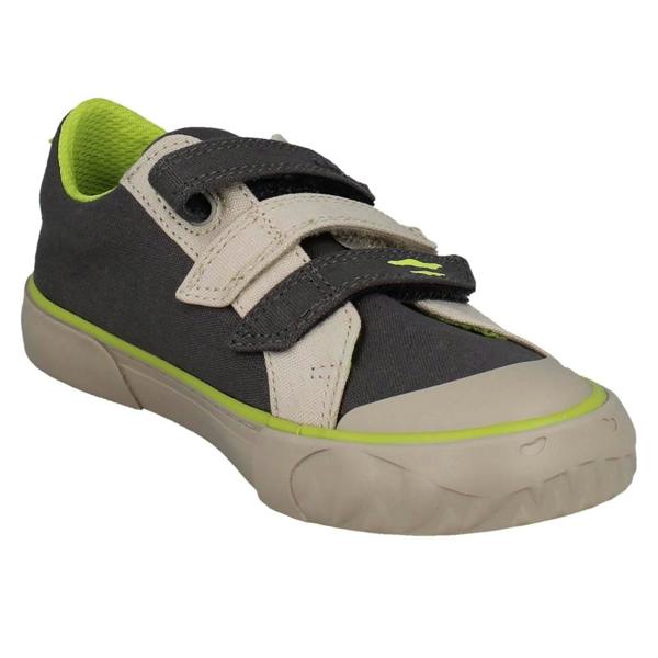 Clarks Boys Clarks Dinosaur Canvas Shoes Foxing Stomp