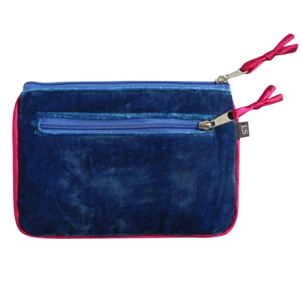 Earth Squared Silk Velvet Balloon Sausage Dog Dachshund Purse
