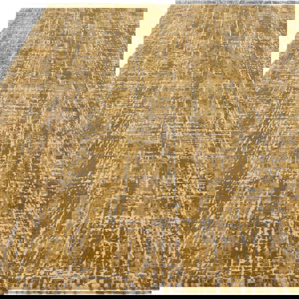 Asiatic Kuza Abstract Gold Rug