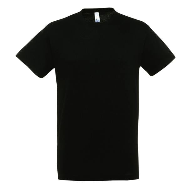 SOLS Mens Regent Short Sleeve T-Shirt - Deep Black