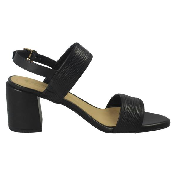Clarks Ladies Clarks Heeled Sandals Ezoria Sling