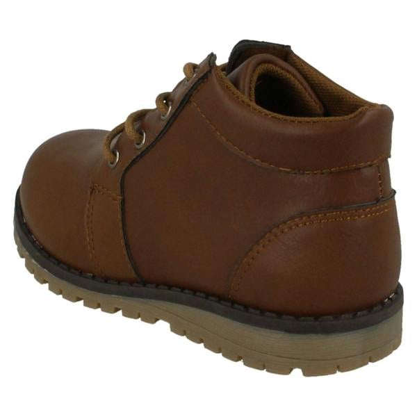 JC Dees Boys JCDees Trendy Lace Up Ankle Boots