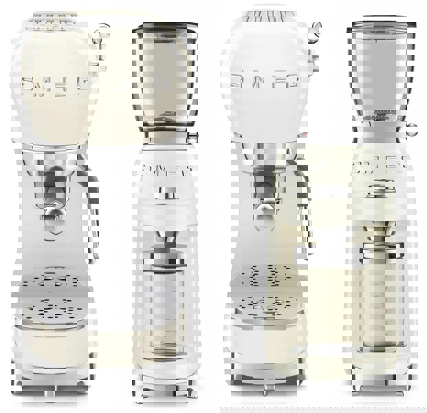 Smeg Coffee Bundle | ECF02 Espresso Machine & CGF11 Coffee Grinder