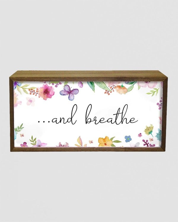 Light Box Home …And Breathe