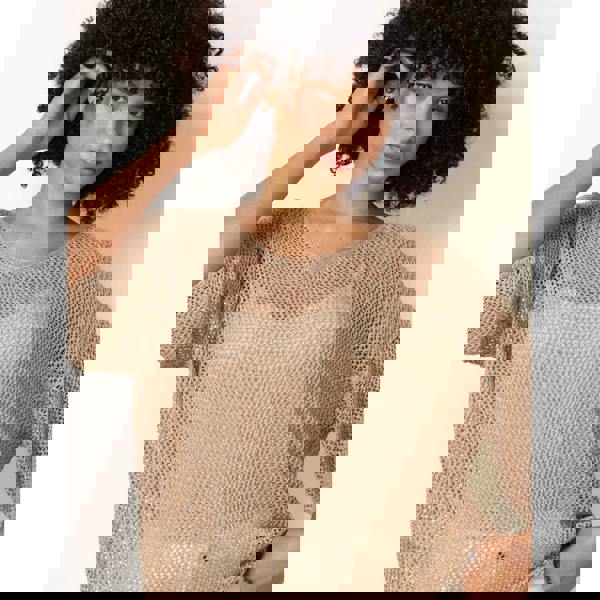 Blue Vanilla Crochet Top