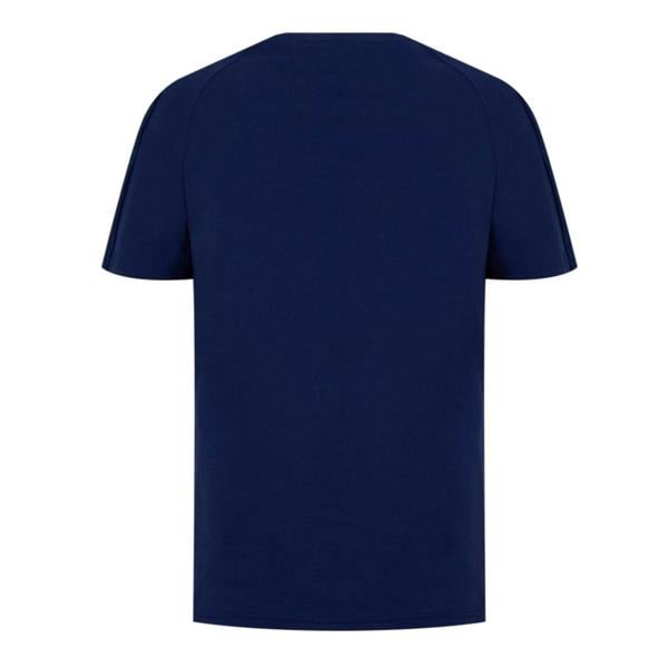Hugo Mens Tape T-Shirt - Dark Blue - 
