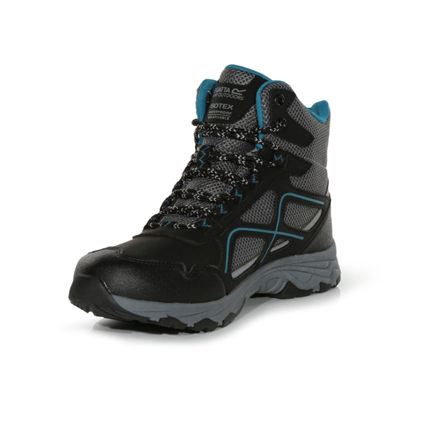 Regatta Women's Lady Vendeavour Walking Boots - Black/Deep Lake